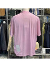 24SS overfit short sleeve tshirt washed pink - TEN C - BALAAN 5