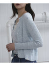 Lace detail top cardigan set Light blue - THE GREEN LAB - BALAAN 4