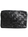 Bottega Veneta Black Cassette Clutch Bag - BOTTEGA VENETA - BALAAN 3