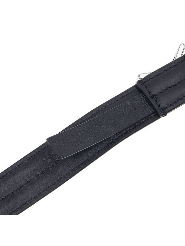 Y Project Y Love Buckle Leather Belt BELT28S24 BLACK SILVER - Y/PROJECT - BALAAN 8