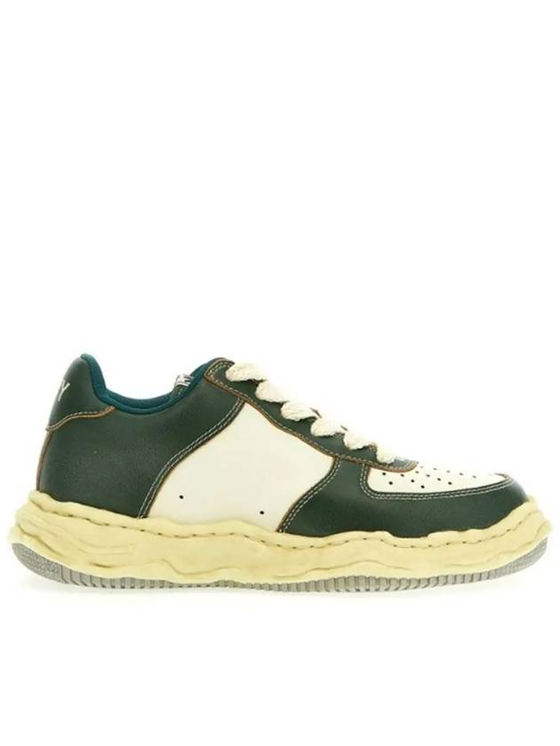 23FW Wayne OG Sol VC Leather Low Top Sneakers A11FW713 GR WH - MIHARA YASUHIRO - BALAAN 1