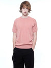 Men s LBRHK PK Linen Basic Round Half Knit Pink - CHANCE'S NOI - BALAAN 1