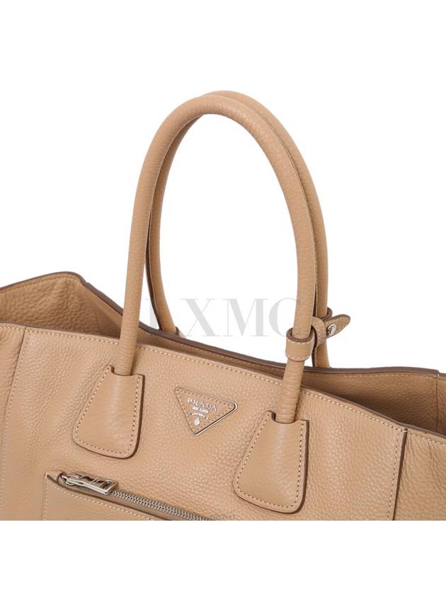 BN2795 Vitello Phoenix Dino Beige Shoulder Bag 3 WAY - PRADA - BALAAN 7