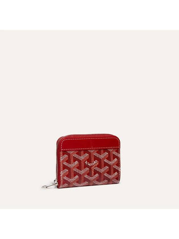 Matignon Mini Half Wallet Red - GOYARD - BALAAN 1