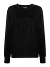 8G00053 899TR 999 Women’s Black Sweatshirt - MONCLER - BALAAN 2