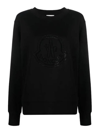 8G00053 899TR 999 Women’s Black Sweatshirt - MONCLER - BALAAN 2