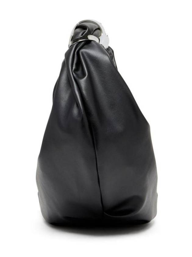 Grab-D Small Hobo Shoulder Bag Black - DIESEL - BALAAN 3