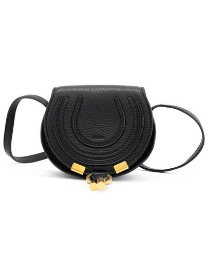 Marcie Nano Saddle Shoulder Bag Black - CHLOE - BALAAN 2