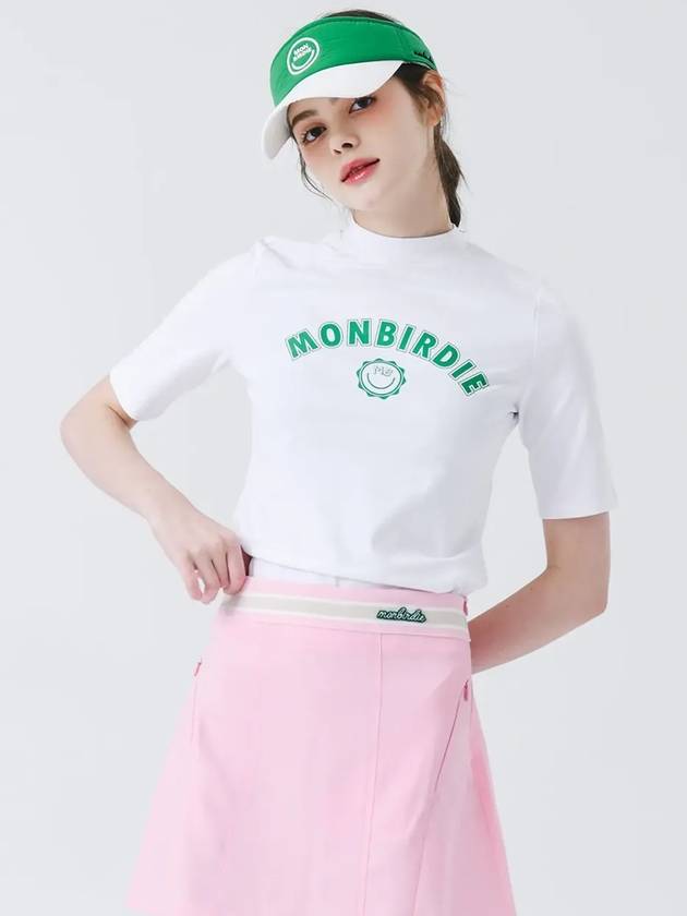 Mongbuddy 5-part slim fit t-shirt WHITE - MONBIRDIE GOLF - BALAAN 5