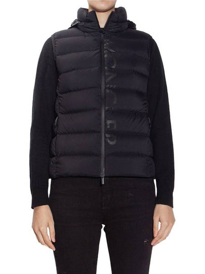 Cenis Logo Padding Vest Black - MONCLER - BALAAN 2