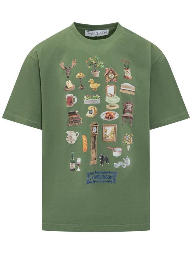 JW Anderson Diorama Printed Tee - JW ANDERSON - BALAAN 1