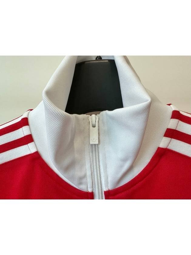 Jersey Track Jacket IK0431 Red WOMENS - ADIDAS - BALAAN 3