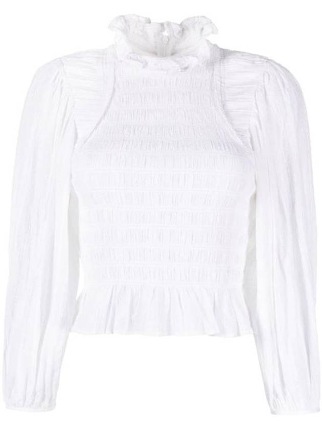 Blouse Shirt HT0222FAA3J09E 20WH WHITE - ISABEL MARANT ETOILE - BALAAN 1