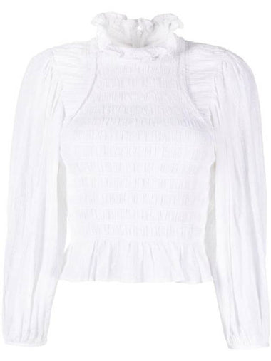 Blouse Shirt HT0222FAA3J09E 20WH WHITE - ISABEL MARANT ETOILE - BALAAN 1