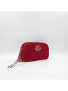 Women s gg Marmont Matelasse Velvet Chain Shoulder Bag 4257 - GUCCI - BALAAN 6