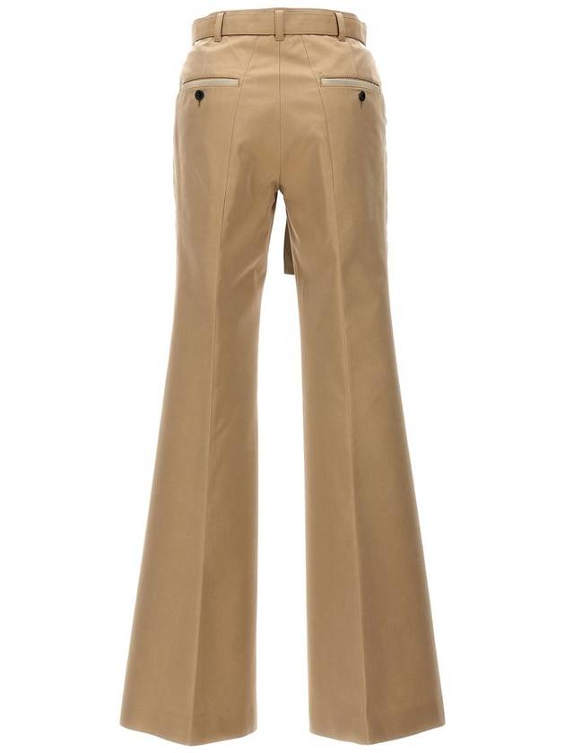 Straight Pants 2407242651 Beige - SACAI - BALAAN 3