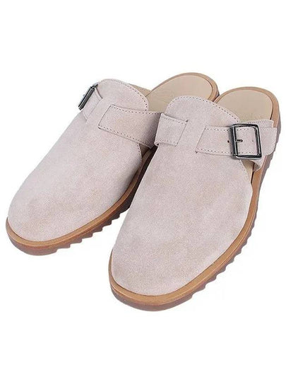 Athenes Suede Sandals Beige - PARABOOT - BALAAN 2