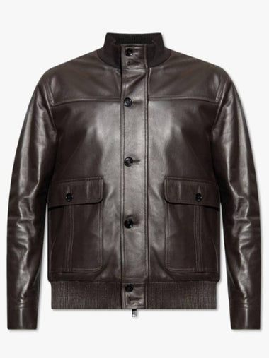 Deerskin blouson jacket brown IT50 - BRIONI - BALAAN 1