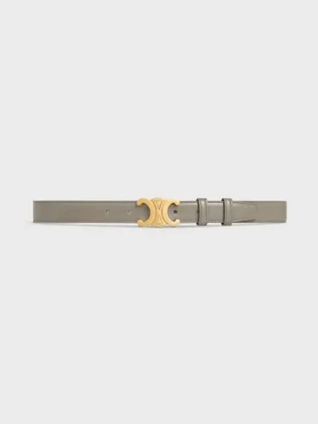 Triomphe Taurillon Medium Leather Belt Pebbled - CELINE - BALAAN 2