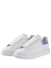 Oversized Smooth Calf Leather Sneakers White Shock Pink - ALEXANDER MCQUEEN - BALAAN 2