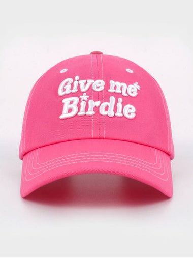 Give Me Buddy Stitch Ball Cap Hot Pink - GOXO - BALAAN 1