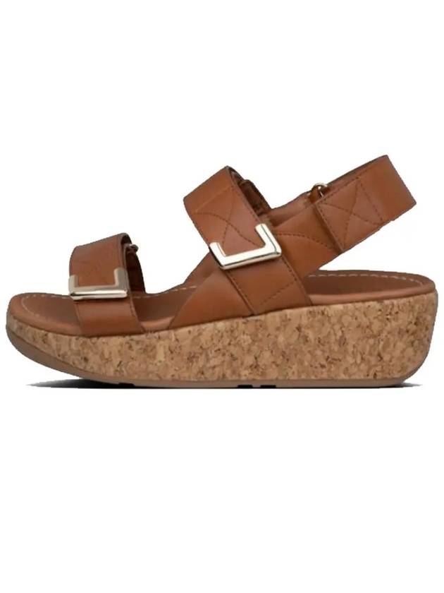Remy Backstrap Leather Sandals Light Tan - FITFLOP - BALAAN 4