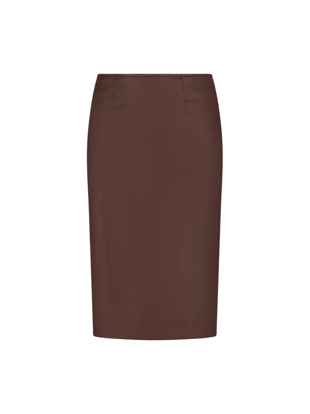 Short Skirt F4COJTFURMVM1512 BROWN - DOLCE&GABBANA - BALAAN 2