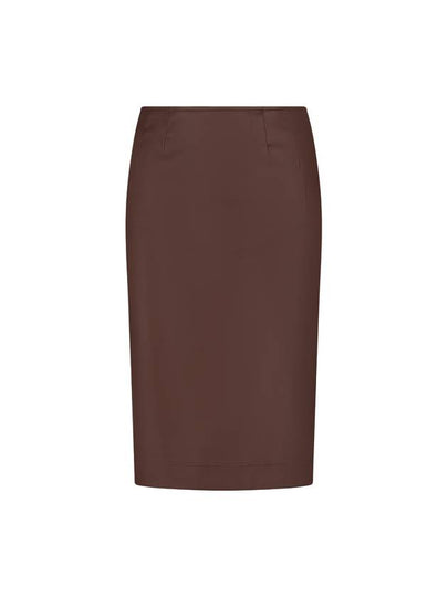 Short Skirt F4COJTFURMVM1512 BROWN - DOLCE&GABBANA - BALAAN 2