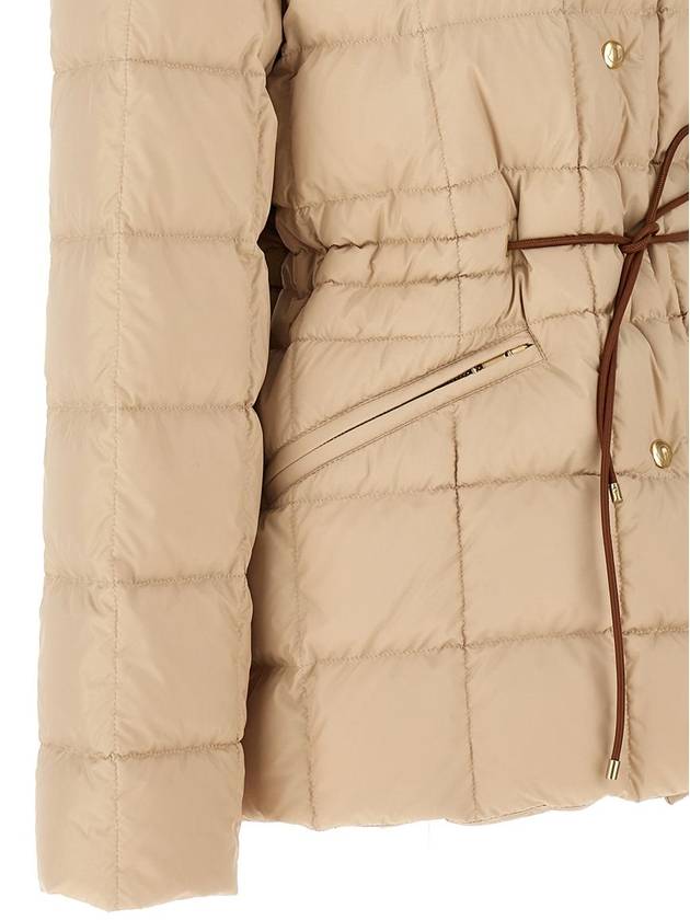 Women's Antigone Short Down Padding Beige - MONCLER - BALAAN 5