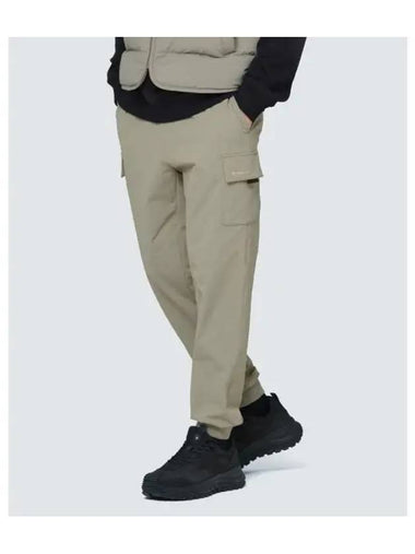 Lago weakly brushed cargo jogger pants Khaki Gray S24WMTPT34 - SNOW PEAK - BALAAN 1