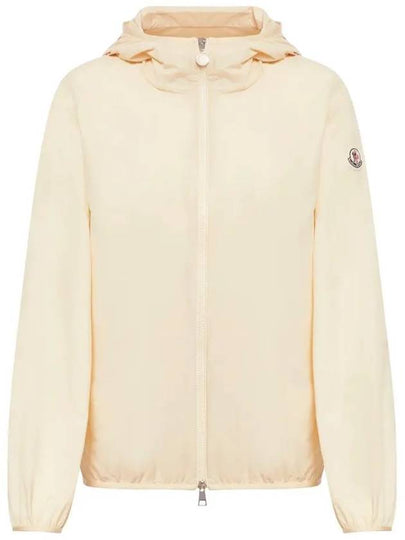 24SS FEGEO logo patch windbreaker jacket light beige 1A001 35 597IC 080 - MONCLER - BALAAN 2