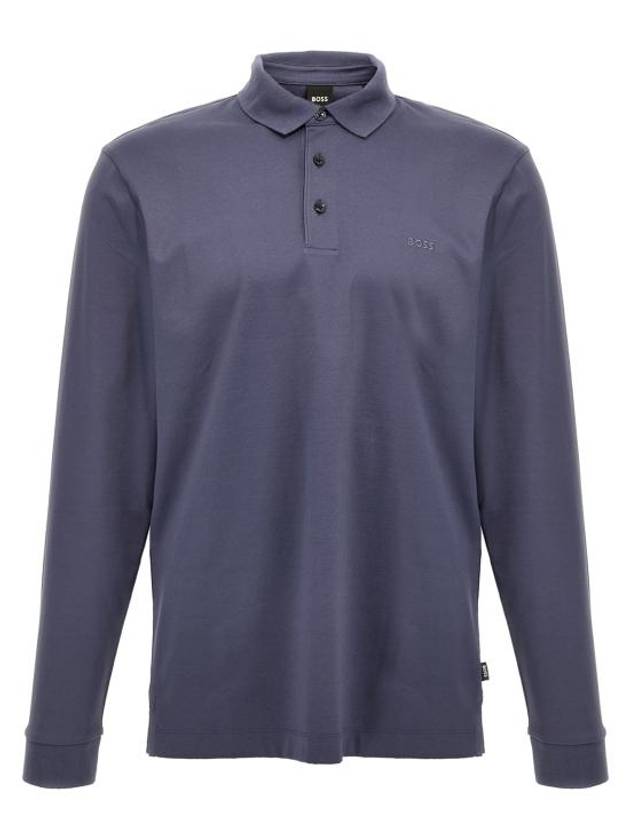 Embroidered Logo Polo Shirt Navy - HUGO BOSS - BALAAN 2