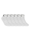 Performance Cushion Ankle Socks 6 Pairs White - ADIDAS - BALAAN 3