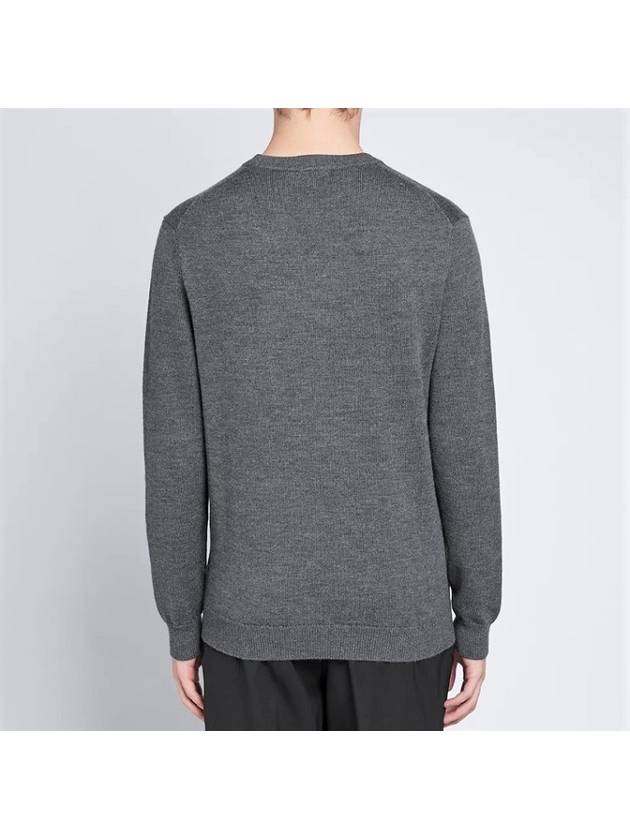 Embroidery Logo Sweatshirt Dark Grey - KENZO - BALAAN 4