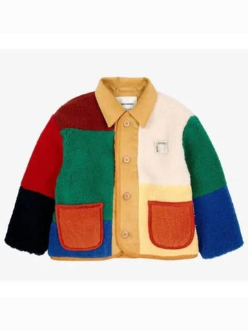 Color Block Sheepskin Jacket B224AC128 - BOBO CHOSES - BALAAN 1