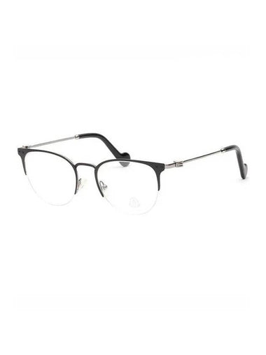 Eyewear Oval Eyeglasses Black - MONCLER - BALAAN 1