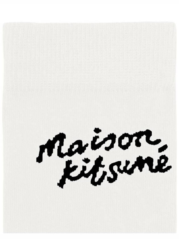 24SS handwriting socks MM06424 - MAISON KITSUNE - BALAAN 2