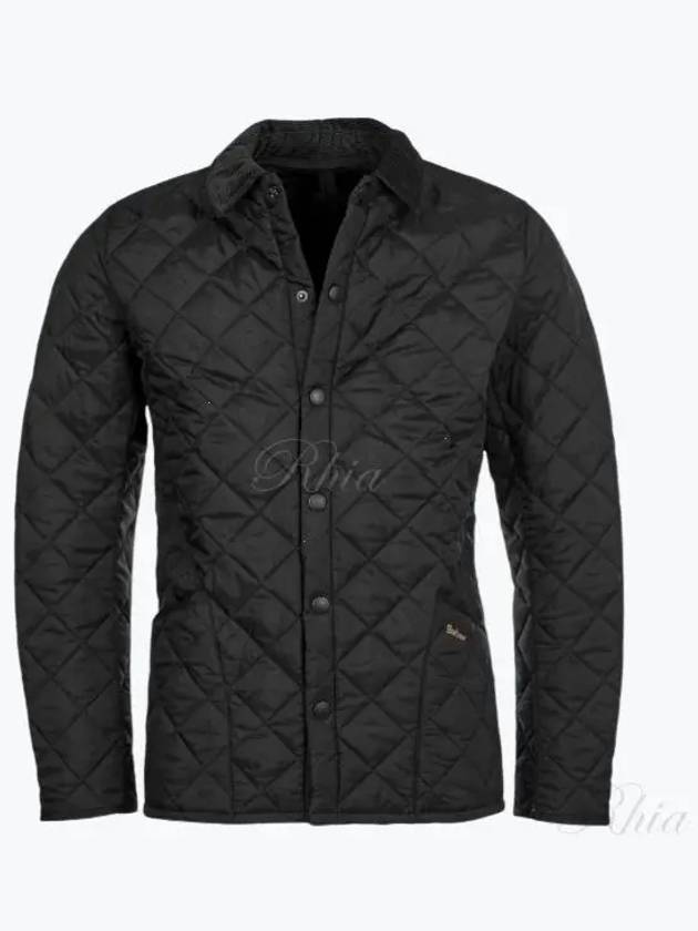 Heritage Liddesdale Quilted Padding Black - BARBOUR - BALAAN 2