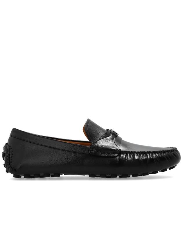 FERRAGAMO ‘Florin’ Moccasins, Men's, Black - SALVATORE FERRAGAMO - BALAAN 1