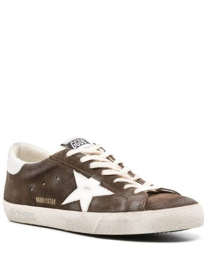 Superstar Suede Low-Top Sneakers Brown - GOLDEN GOOSE - BALAAN 2