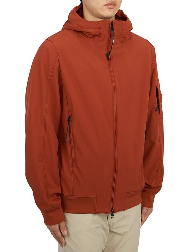 Shell-R Hooded Jacket Red - CP COMPANY - BALAAN 5