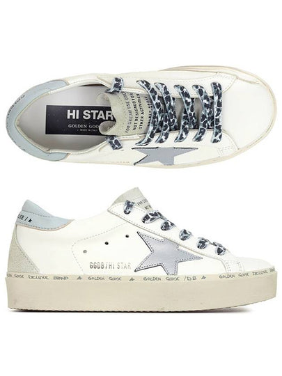 Hi Star Suede Low Top Sneakers Grey White - GOLDEN GOOSE - BALAAN 2