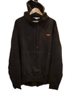 No Smile Cotton Hoodie Black - STELLA MCCARTNEY - BALAAN 3