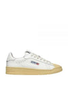 Lace Up Low Top Sneakers White - AUTRY - BALAAN 2