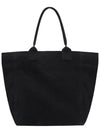 Small Yenky Logo Tote Bag Black - ISABEL MARANT - BALAAN 3