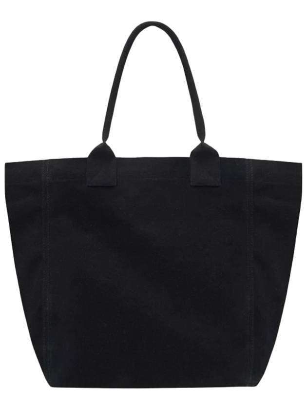 Small Yenky Logo Tote Bag Black - ISABEL MARANT - BALAAN 3