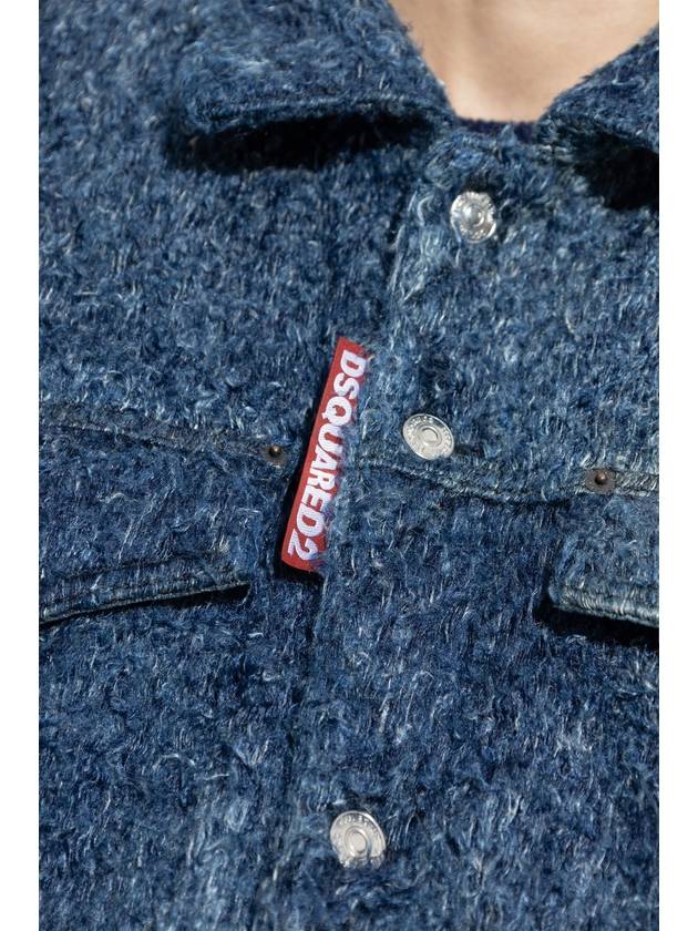 Dsquared2 Jacket With Logo, Women's, Blue - DSQUARED2 - BALAAN 5