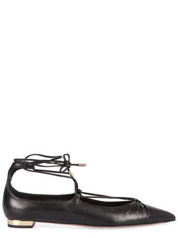 Aquazzura Gabi Pointy-Toe Ballet Flats - AQUAZZURA - BALAAN 1