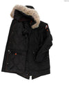 MA07 TANK 541 Tank Fur Black Long Jumper - PARAJUMPERS - BALAAN 4