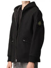 Panno Speciale Hooded Jacket Black - STONE ISLAND - BALAAN 6